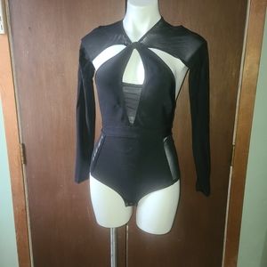 Sexy bodysuit club dance